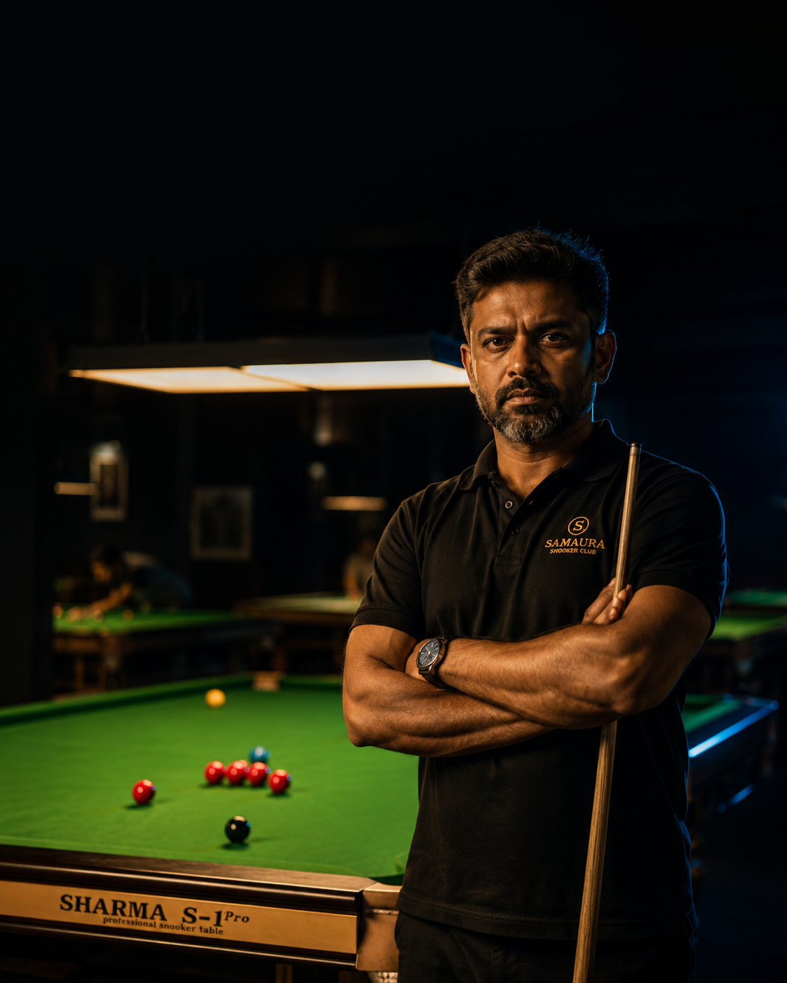 Head Coach at Samaura Snooker Club, national-level player